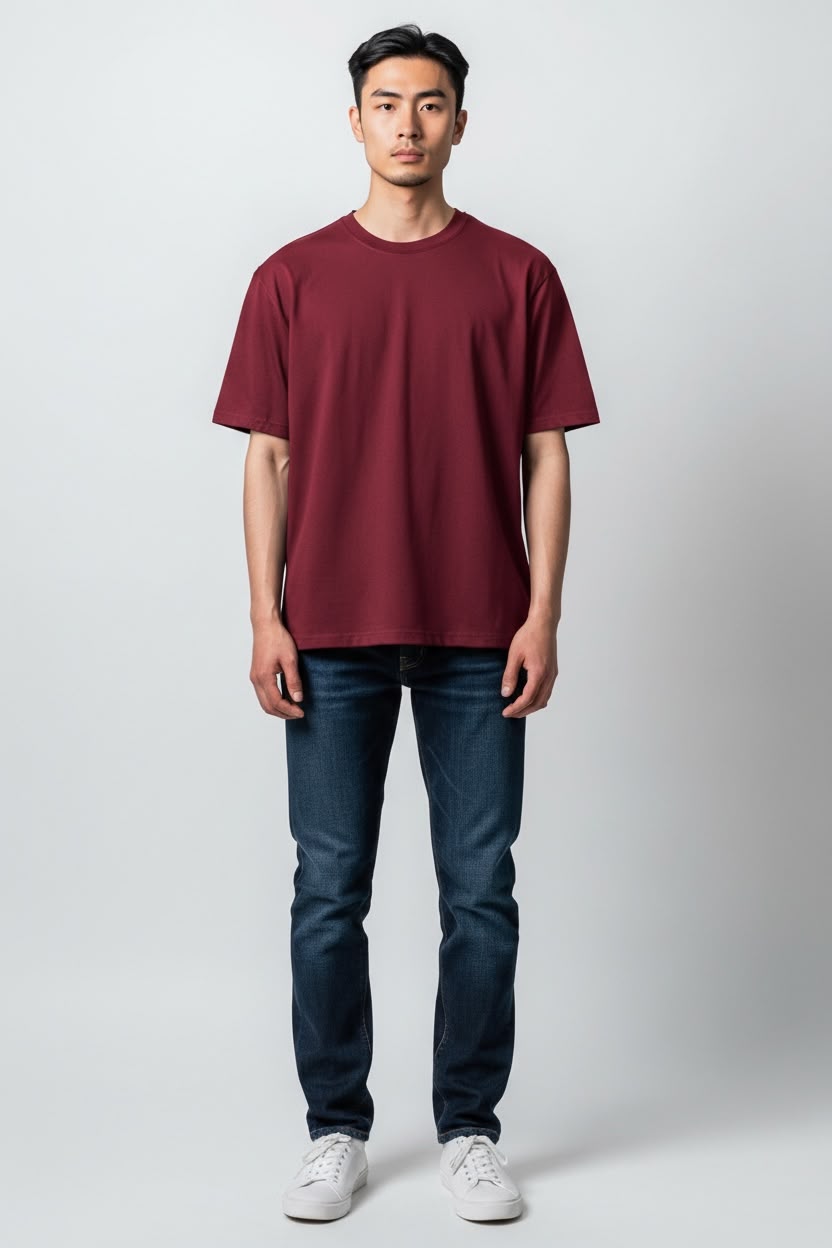SHORT SLEEVE COTTON T SHIRT
