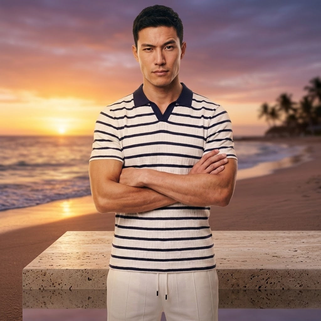 100% Cotton Knit Polo