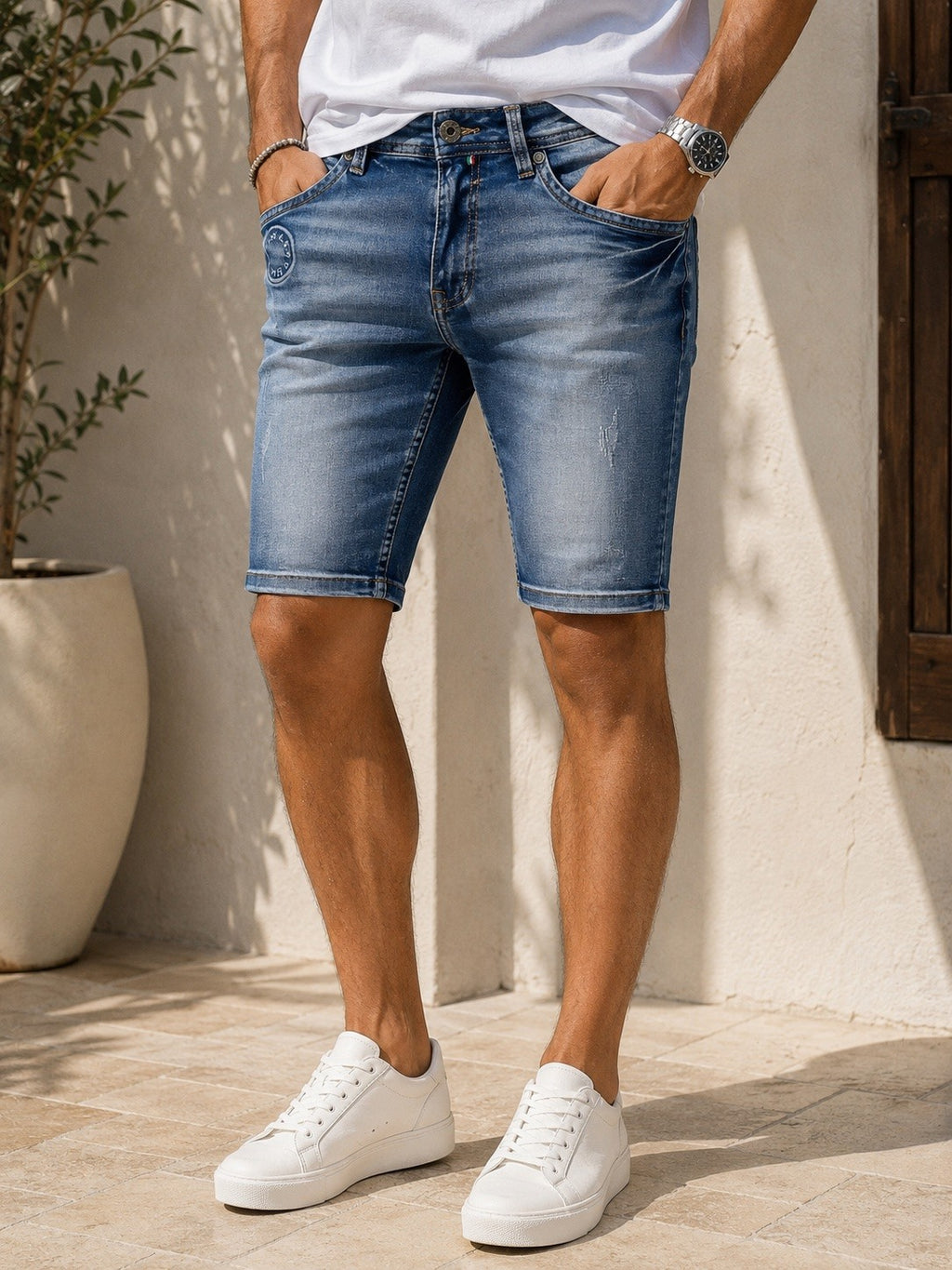 Men's Stretch Bermuda Shorts