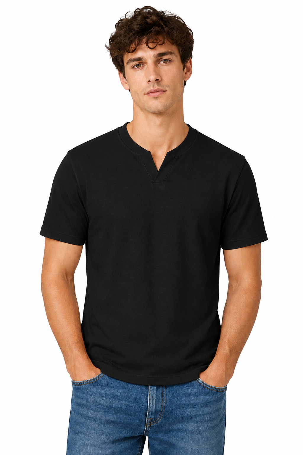 V-Neck Minimalist T-Shirt