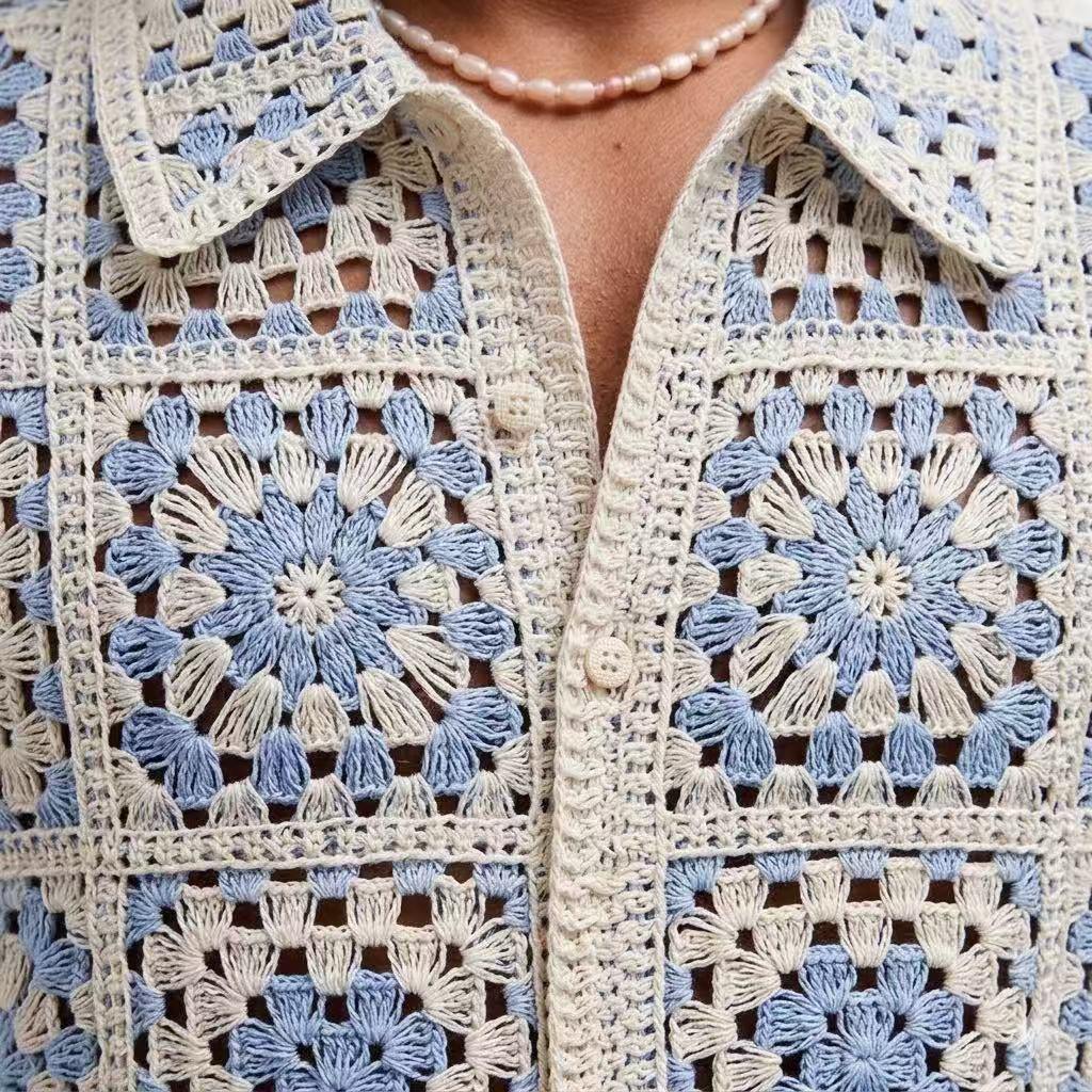 Short-sleeve shirt embraces a vintage style