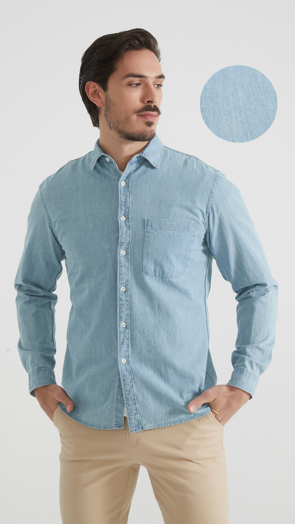 Denim shirt