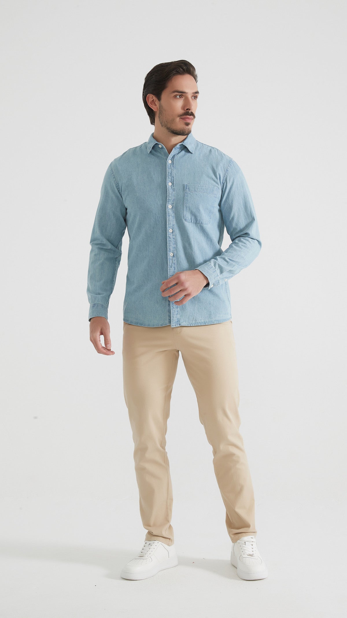 Denim shirt