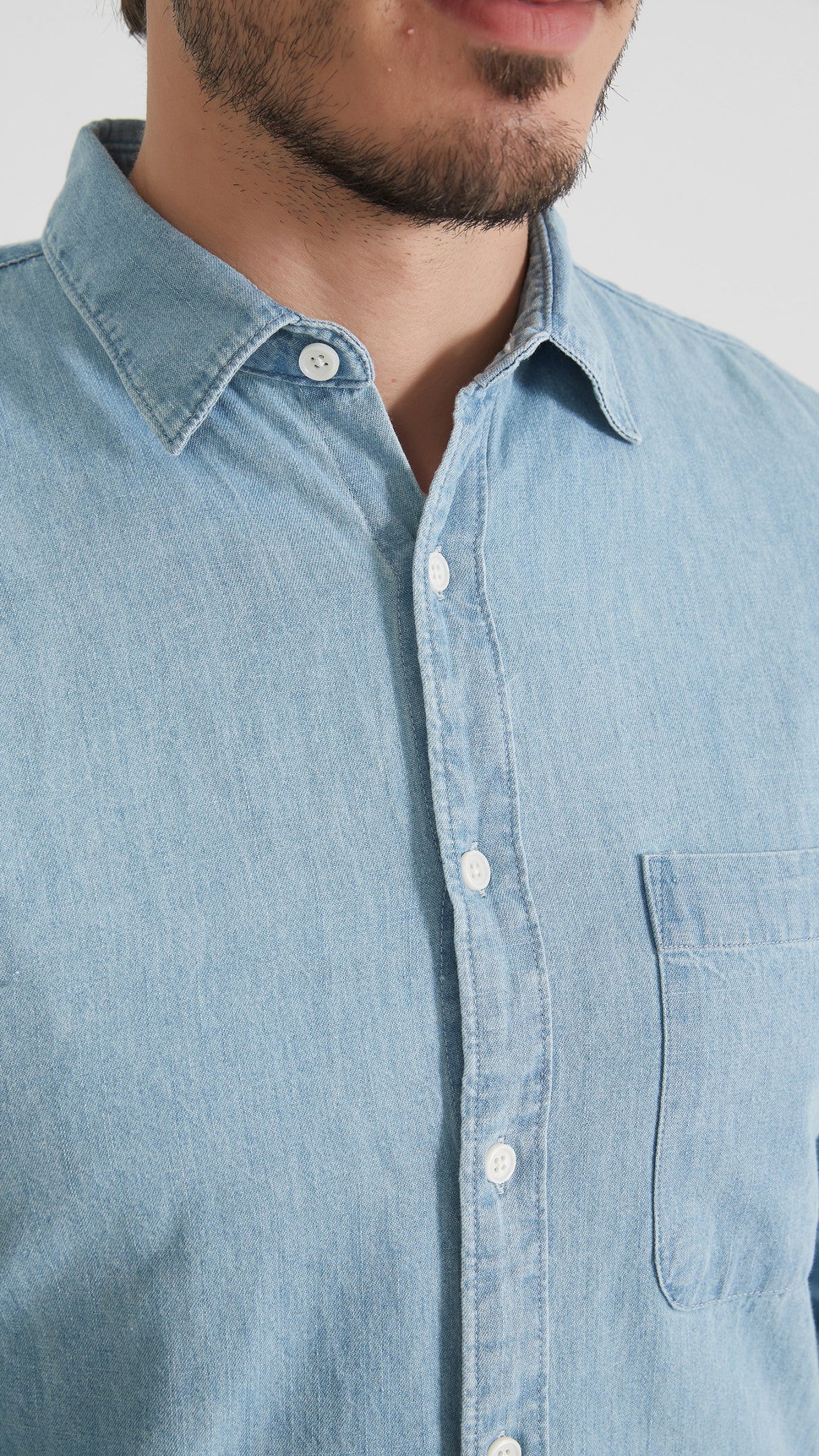 Denim shirt
