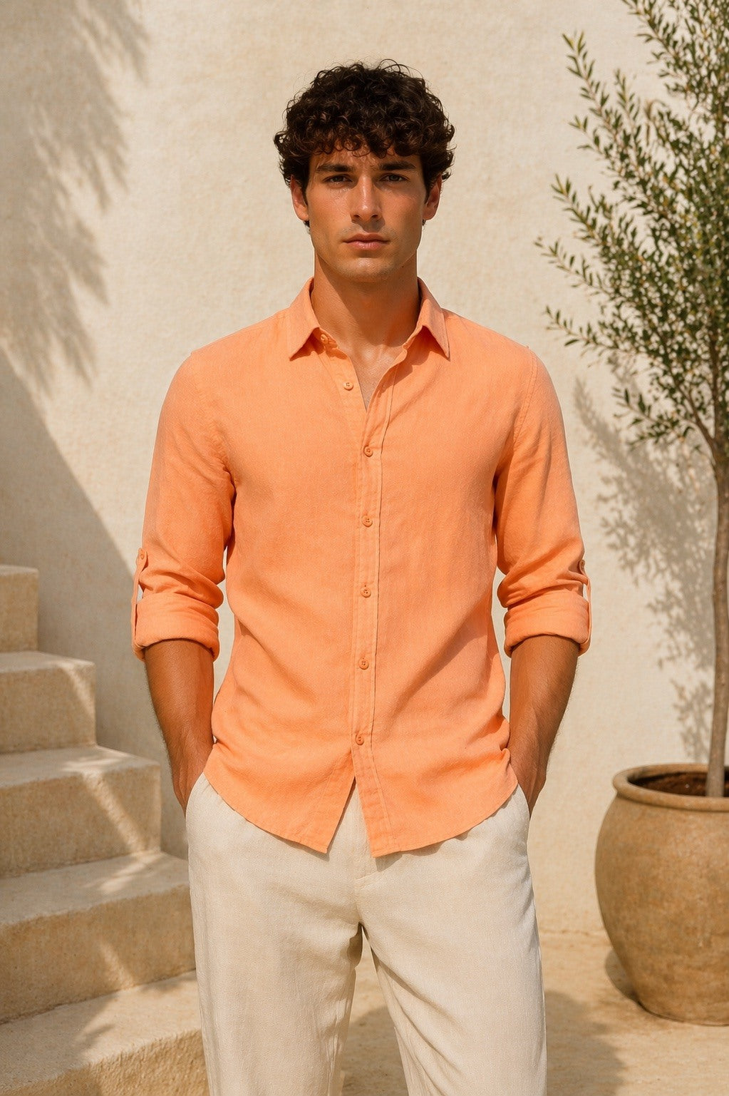 Men's  Linen shirt