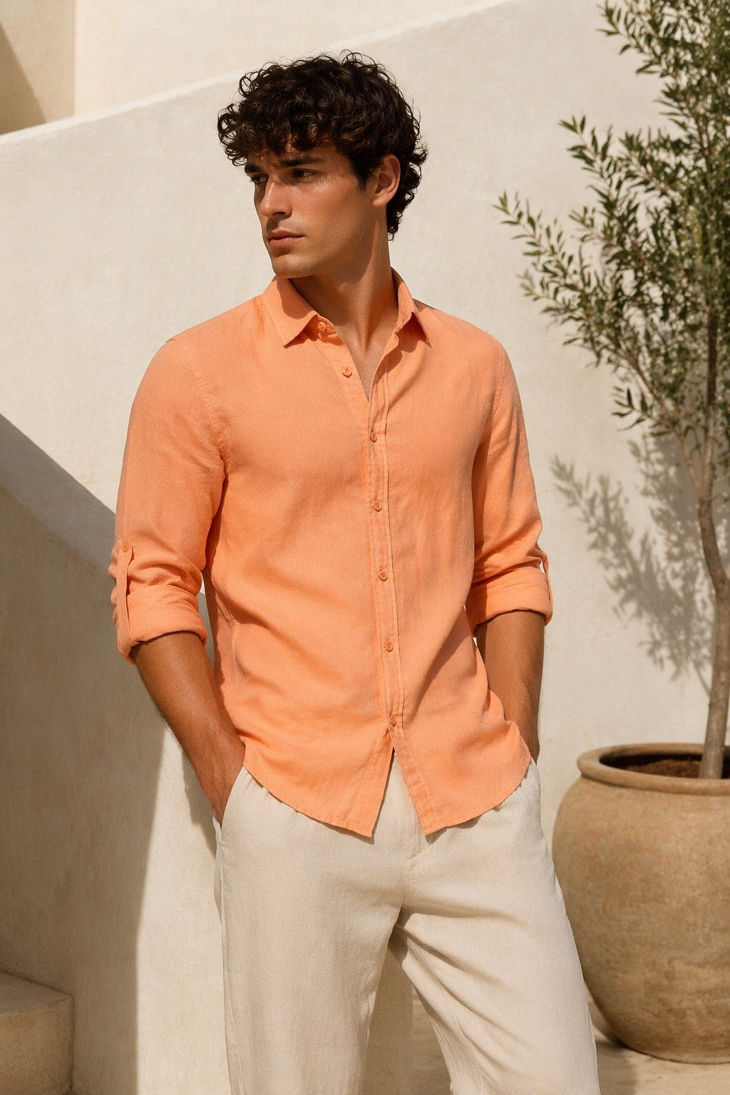 Men's  Linen shirt