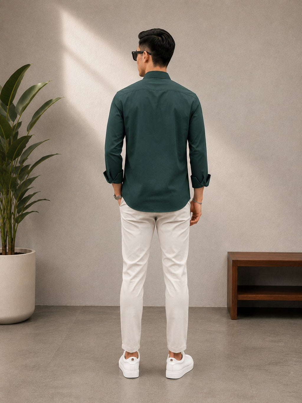 Solid Dress Shirt