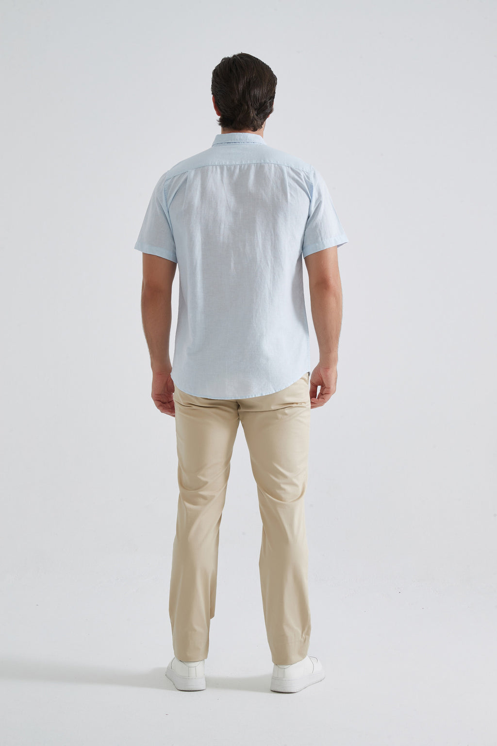 Raphael Pure Linen Short-Sleeve Shirt