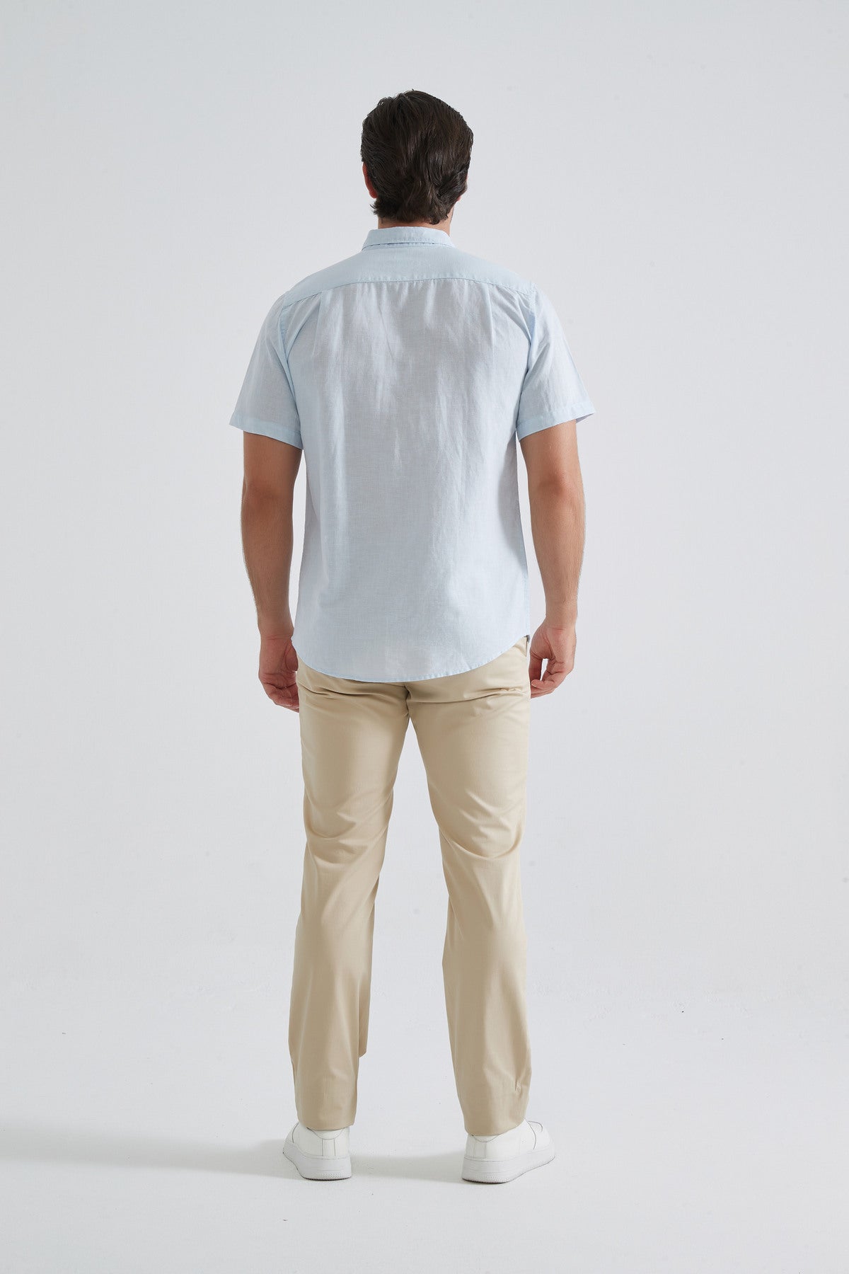 Raphael Pure Linen Short-Sleeve Shirt