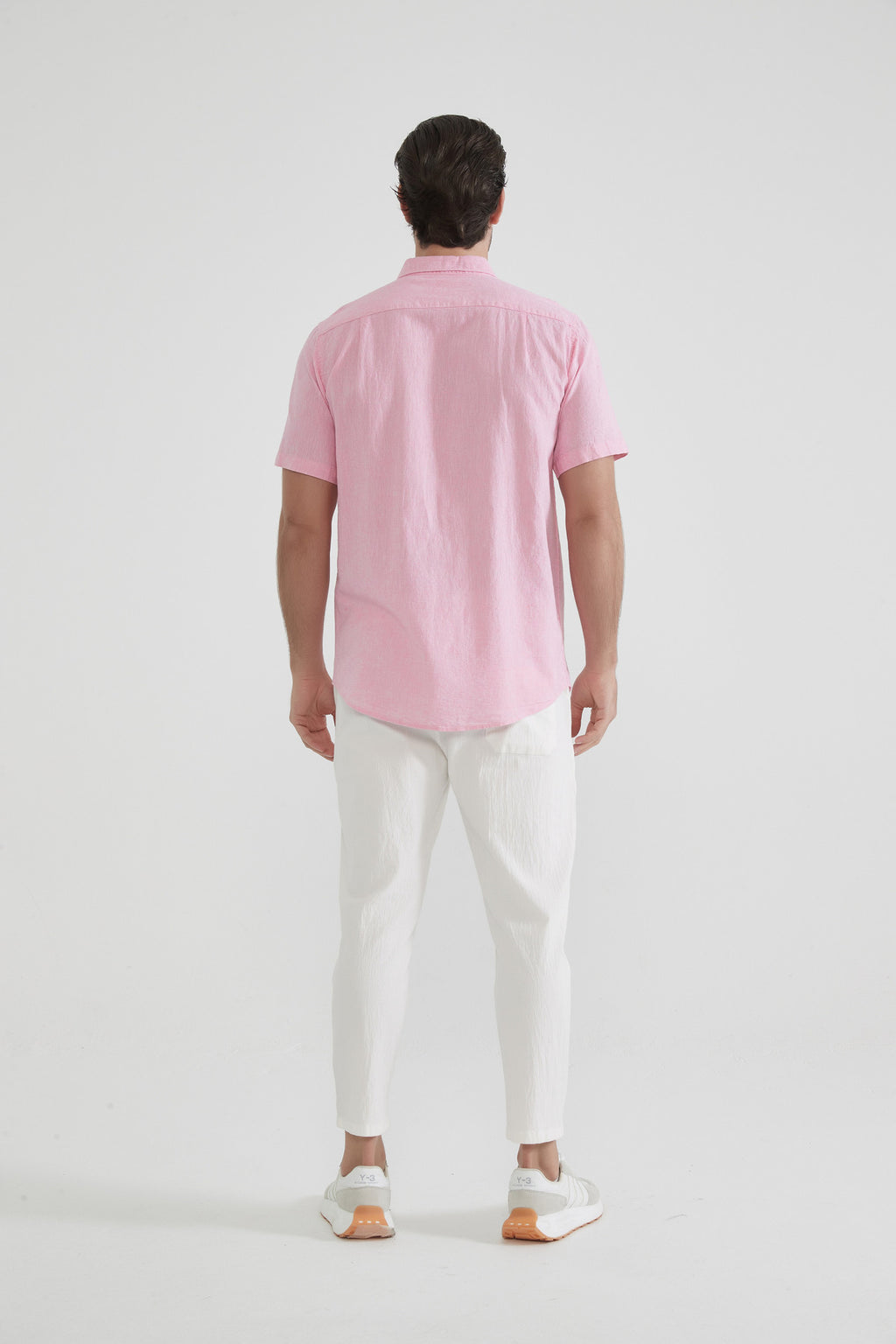 Raphael Pure Linen Short-Sleeve Shirt