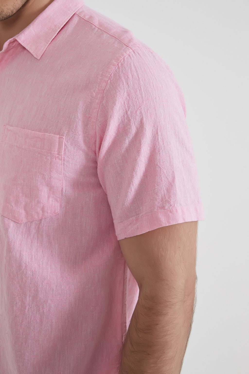 Raphael Pure Linen Short-Sleeve Shirt