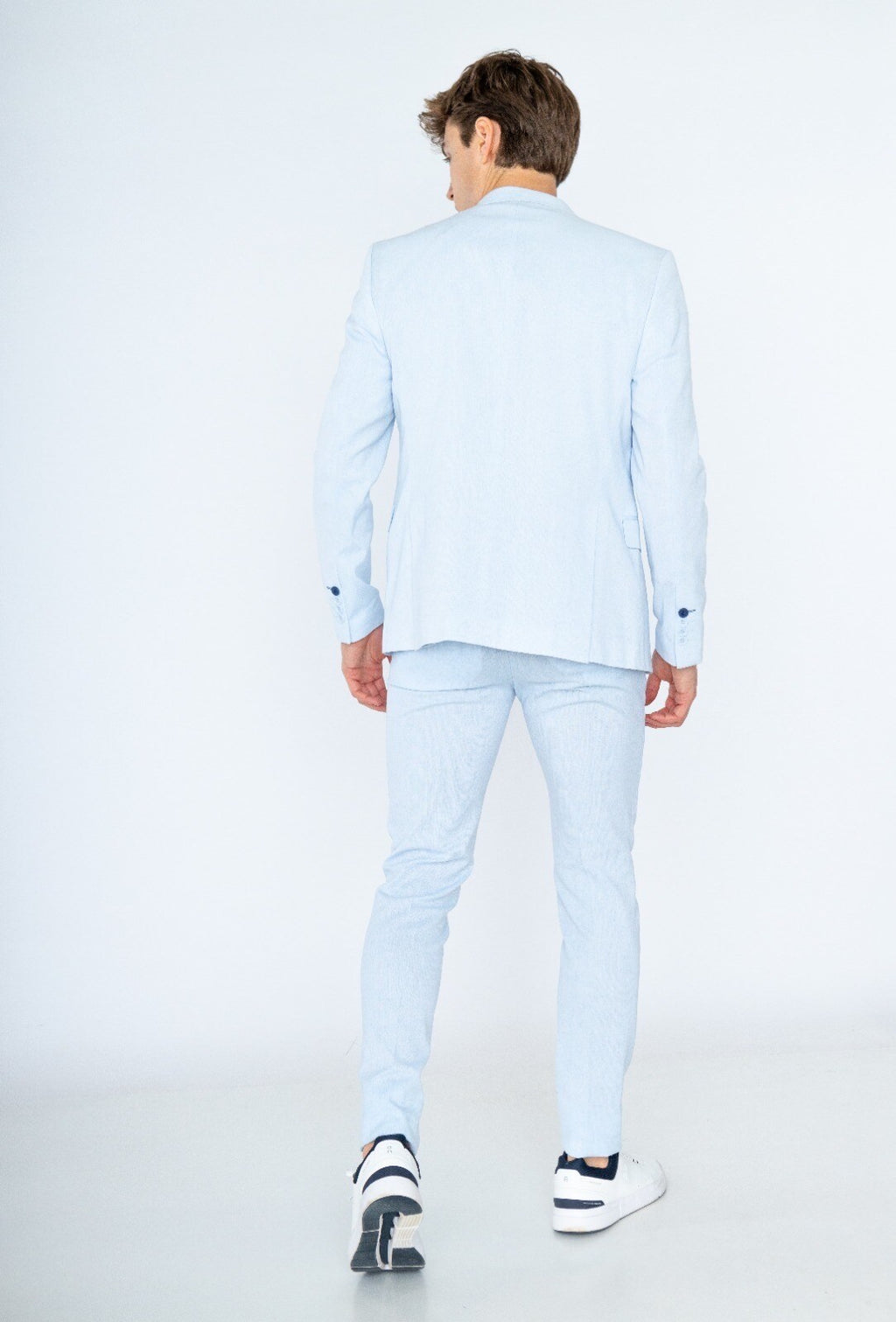 men's linen suit