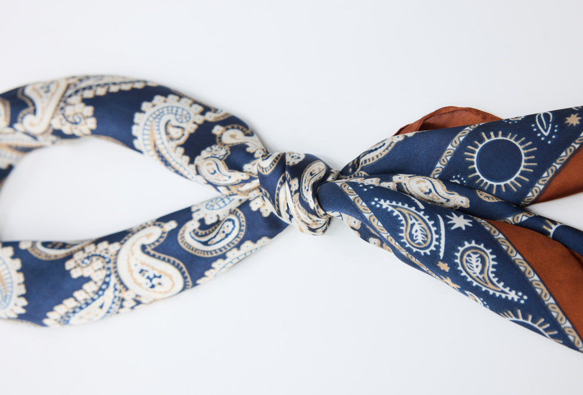 Patterned scarf