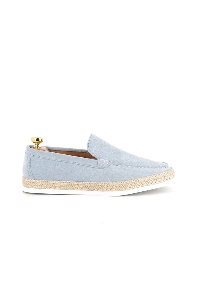 Suede leather moccasins