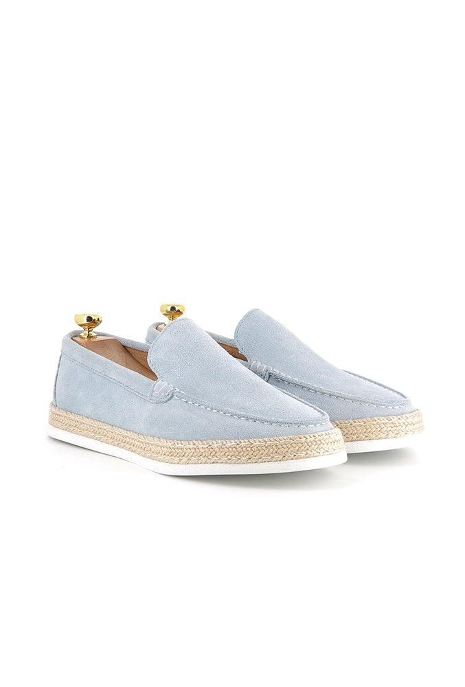 Suede leather moccasins