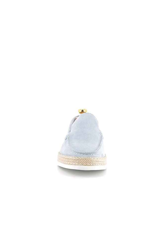 Suede leather moccasins