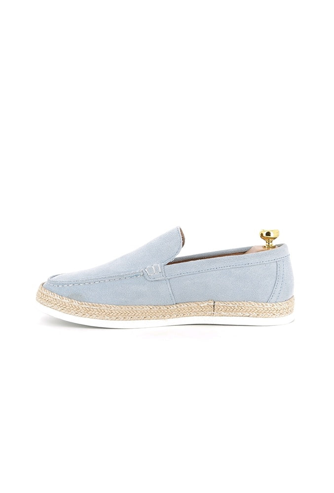 Suede leather moccasins