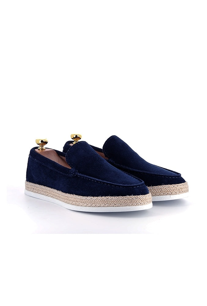 Suede leather moccasins