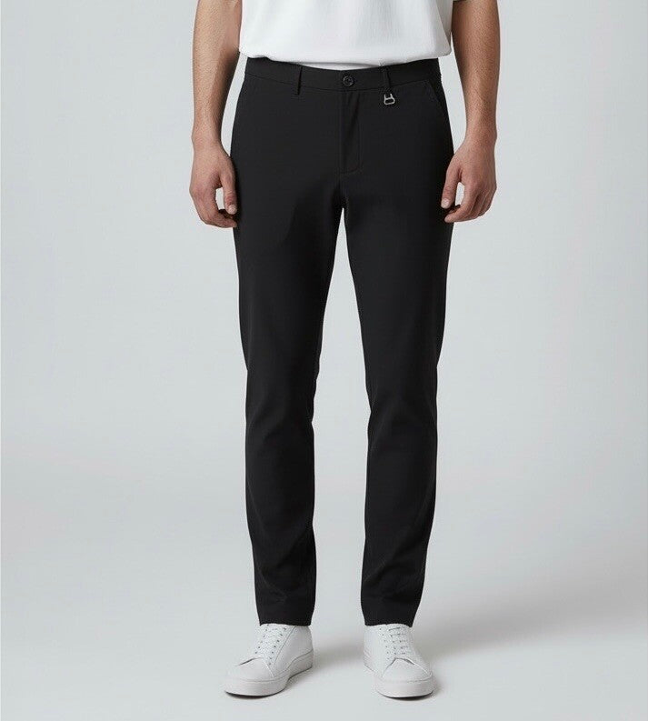 Men's Structured Bi-stretch Chino Pants - Comfortable