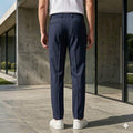 Men's classic straight-fit plain chino