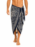 Men's 100% Cotton Voile Printed Sarong