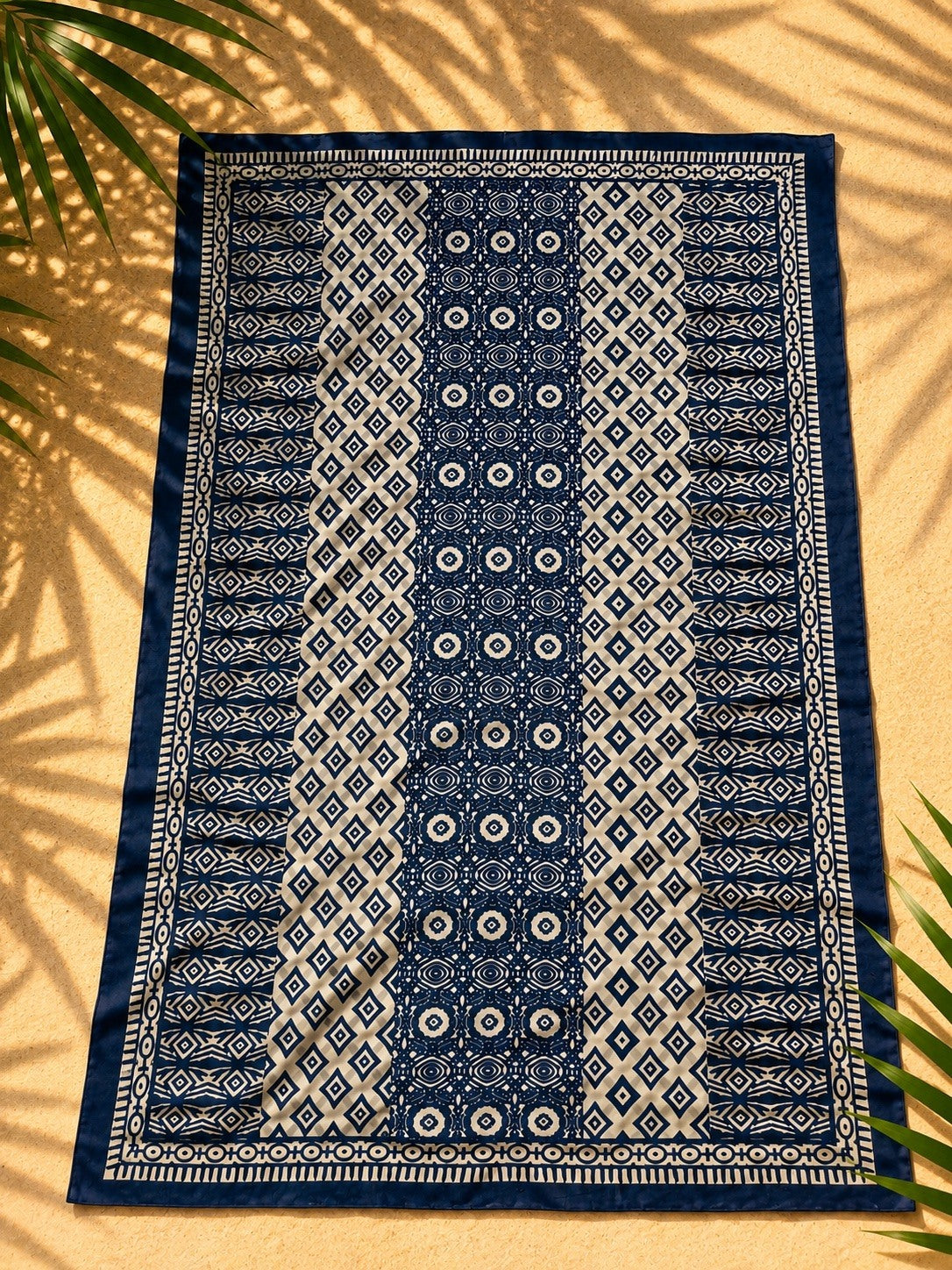 Men's 100% Cotton Voile Printed Sarong