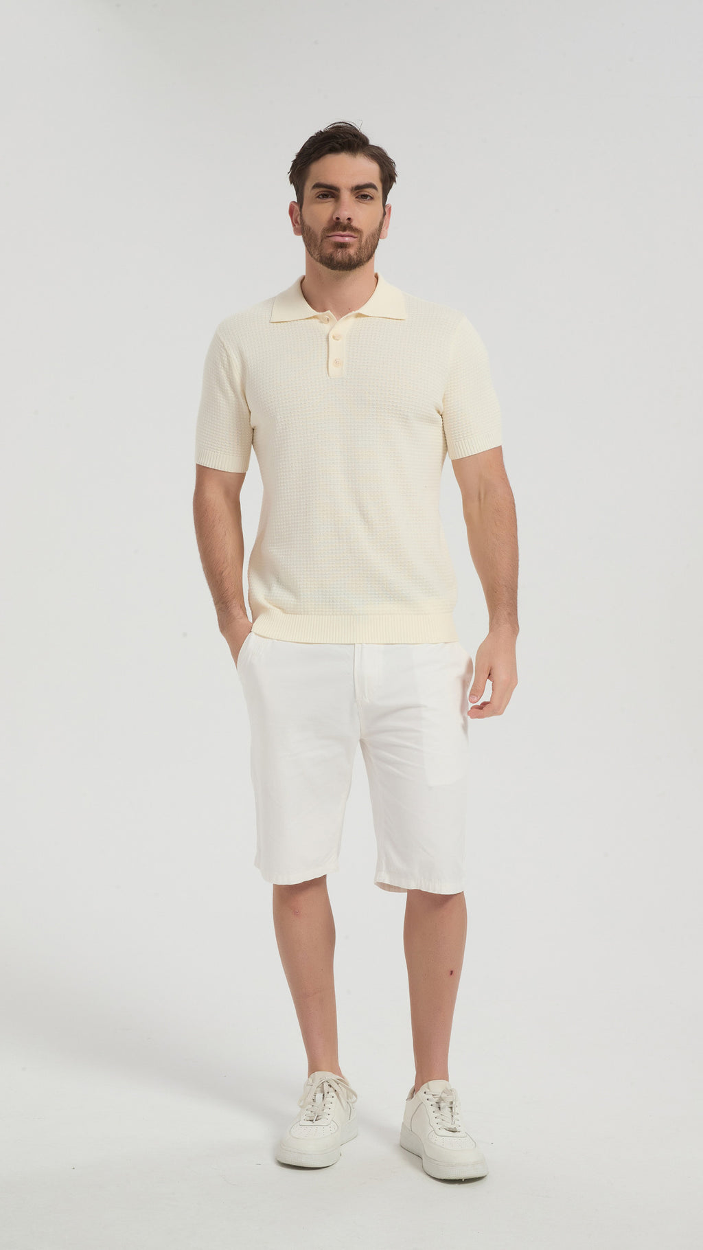 100% Cotton Knit Polo