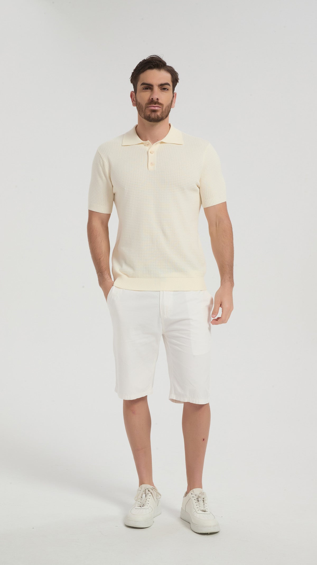 100% Cotton Knit Polo