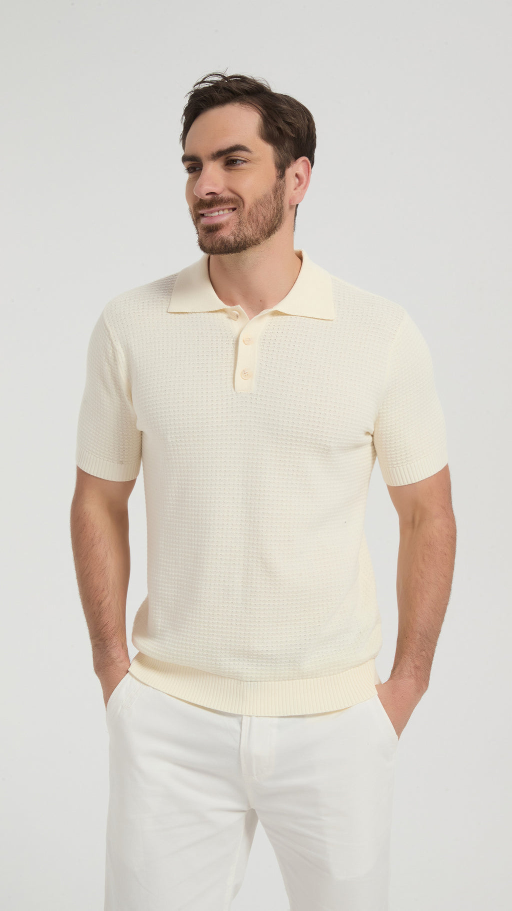 100% Cotton Knit Polo