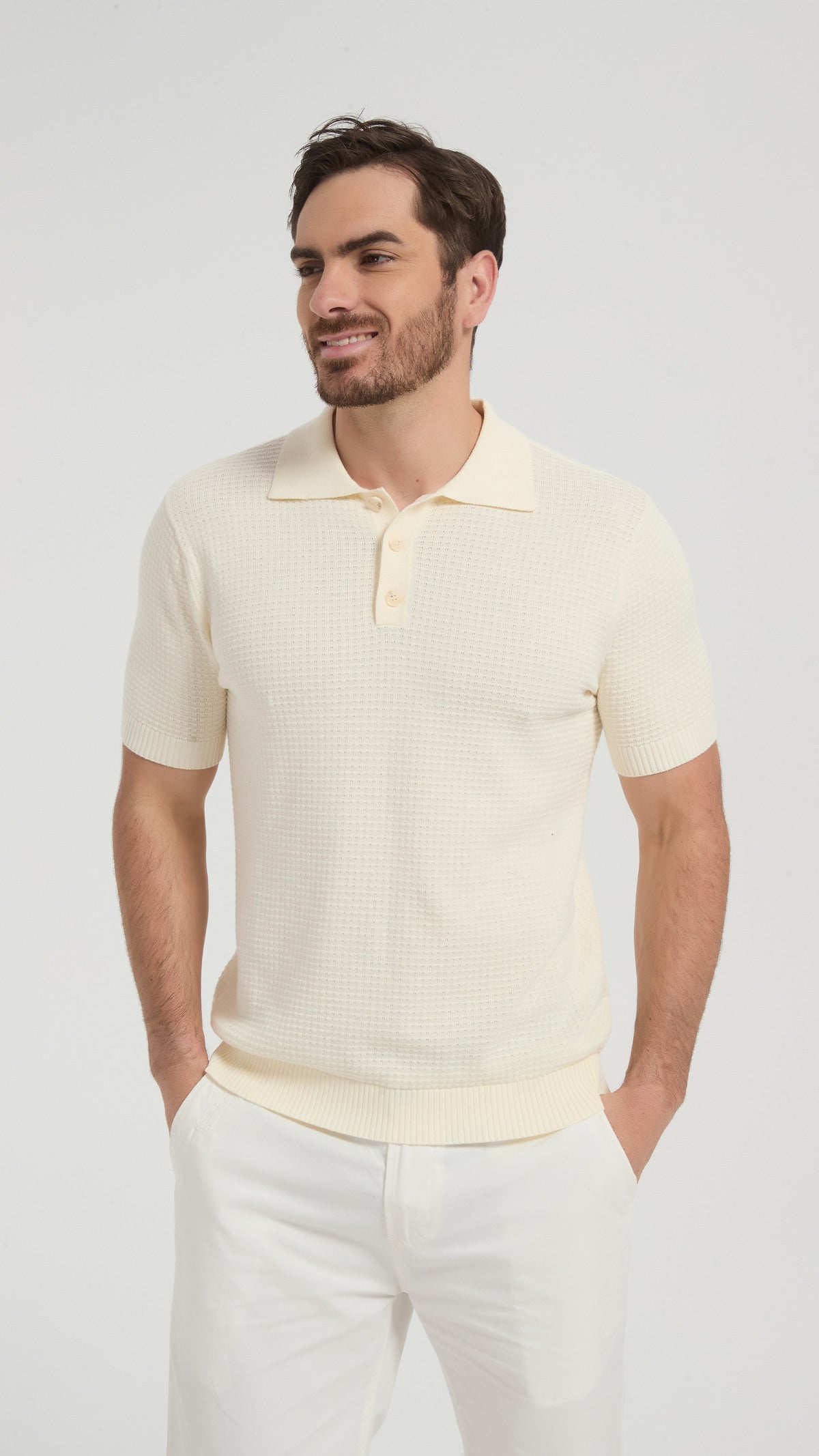100% Cotton Knit Polo