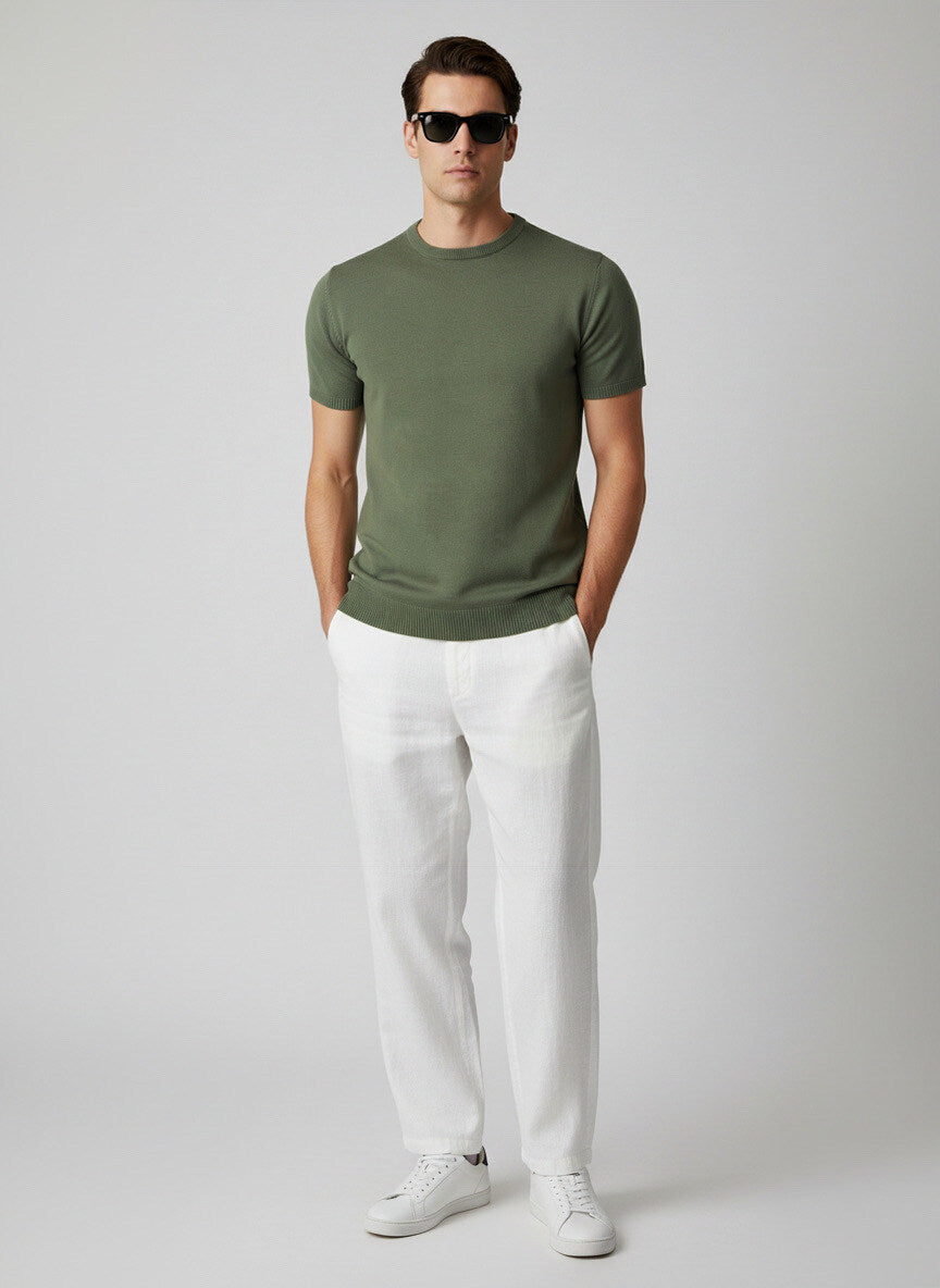 Short Sleeve Crew Neck T-shirt