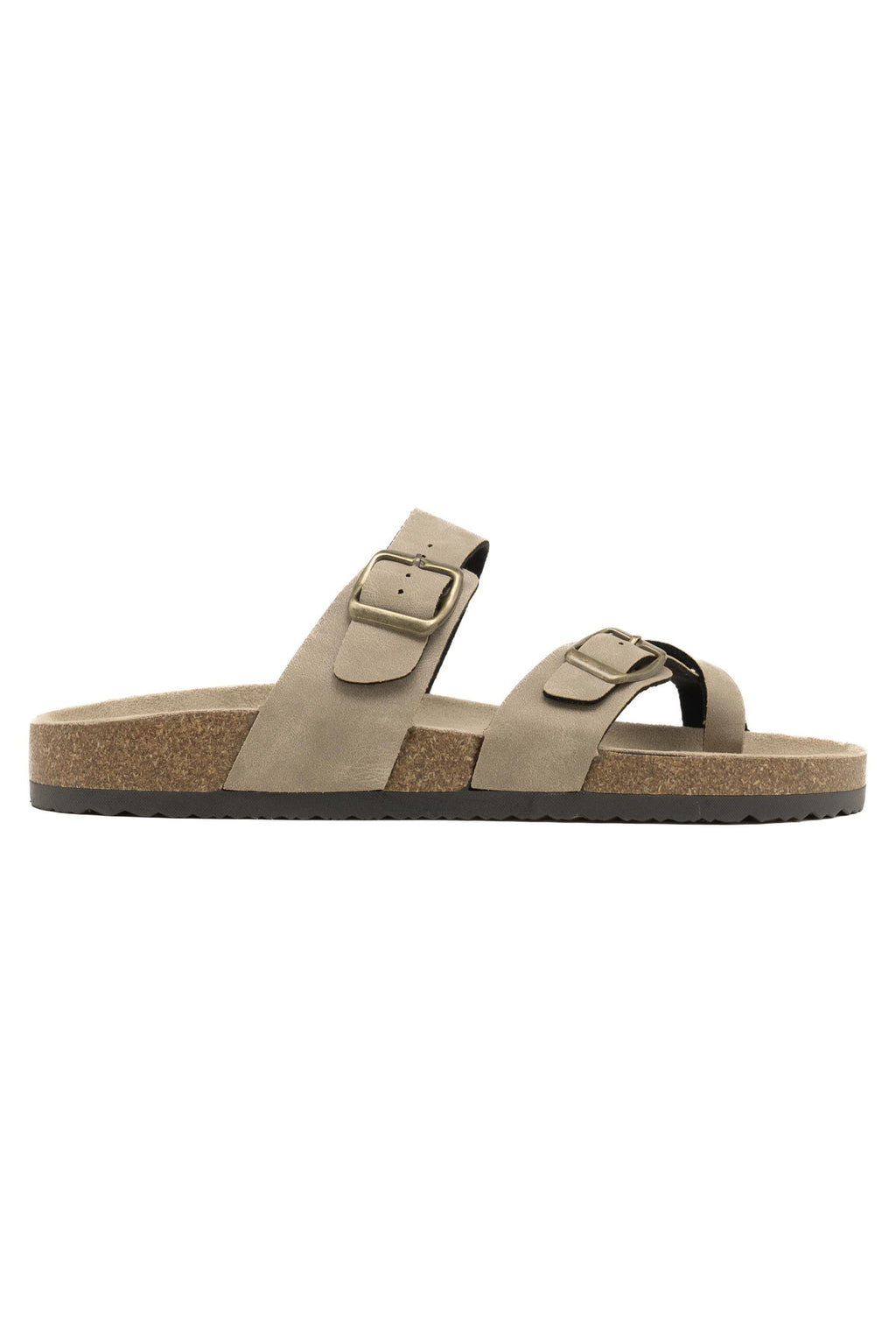 Men's Cross-Strap Sandals with Adjustable Buckles