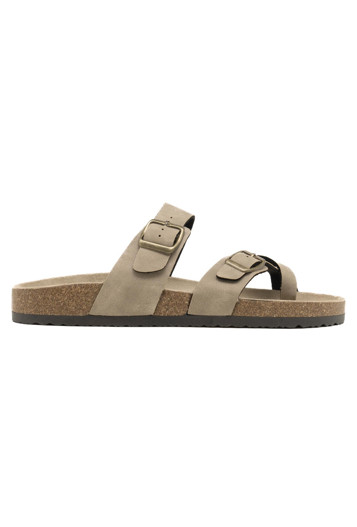 Men's Cross-Strap Sandals with Adjustable Buckles