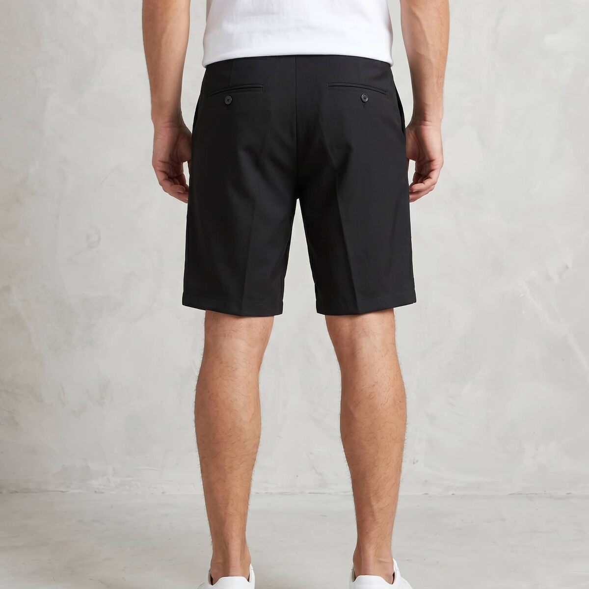 Flowy Chino Shorts with Drawstring