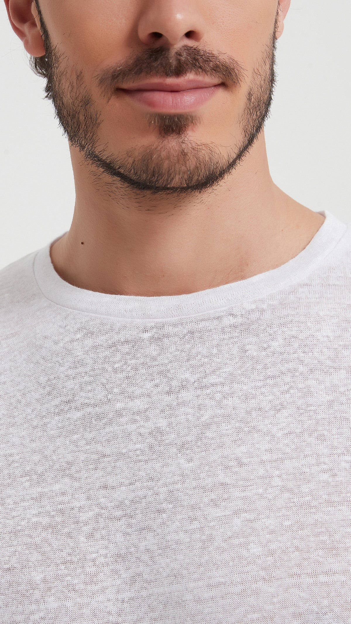 100% linen T-shirt
