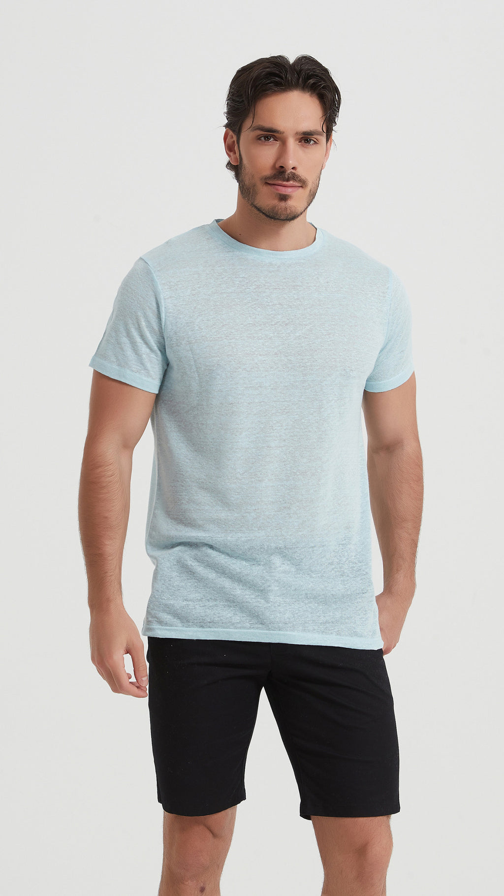 100% linen T-shirt