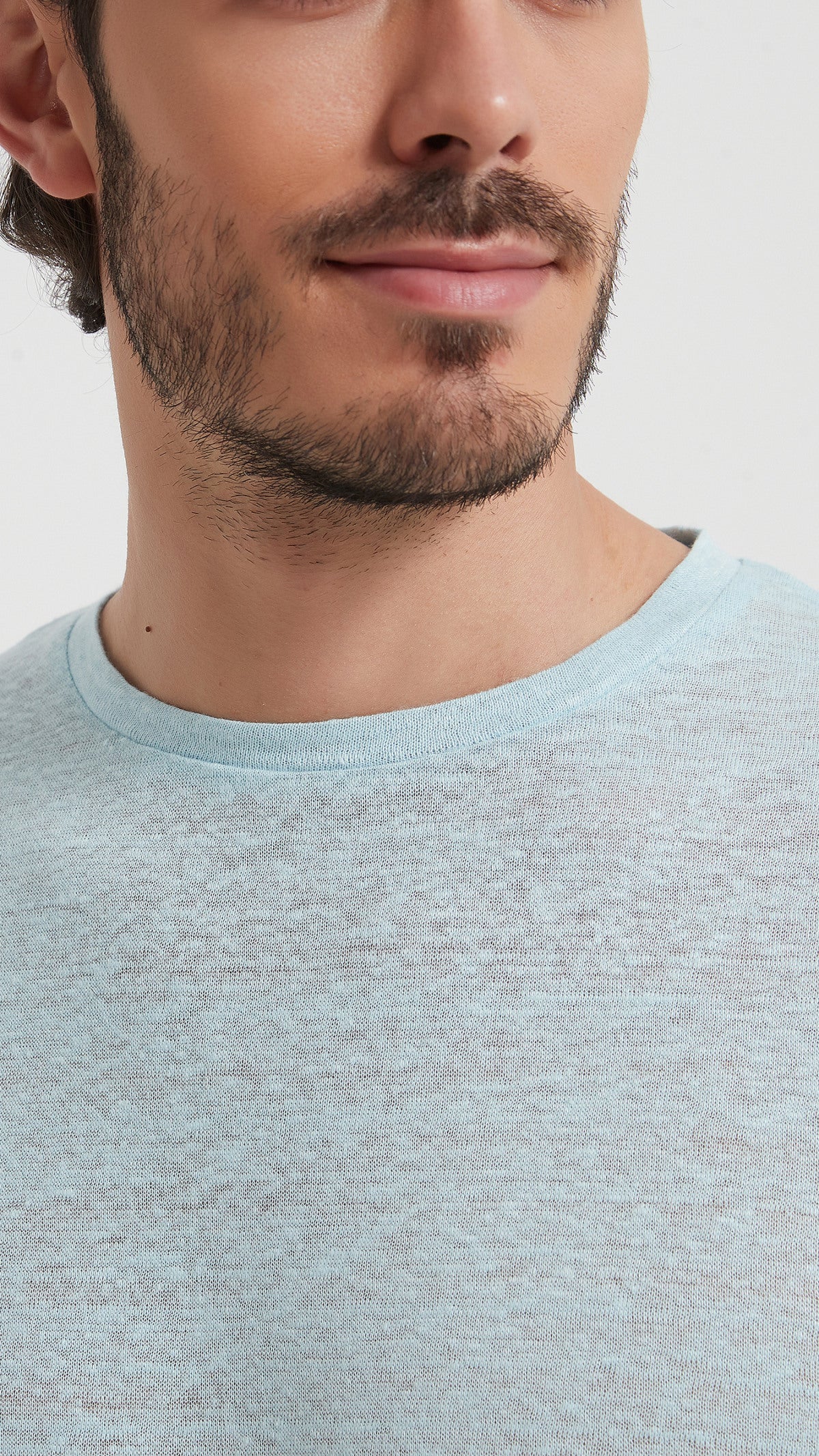100% linen T-shirt