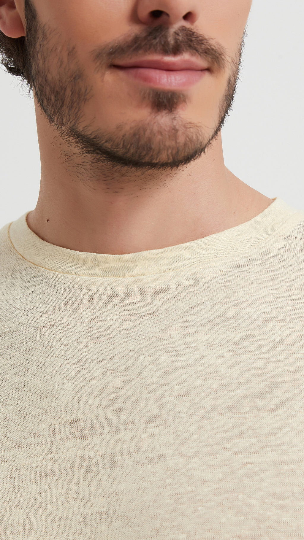 100% linen T-shirt