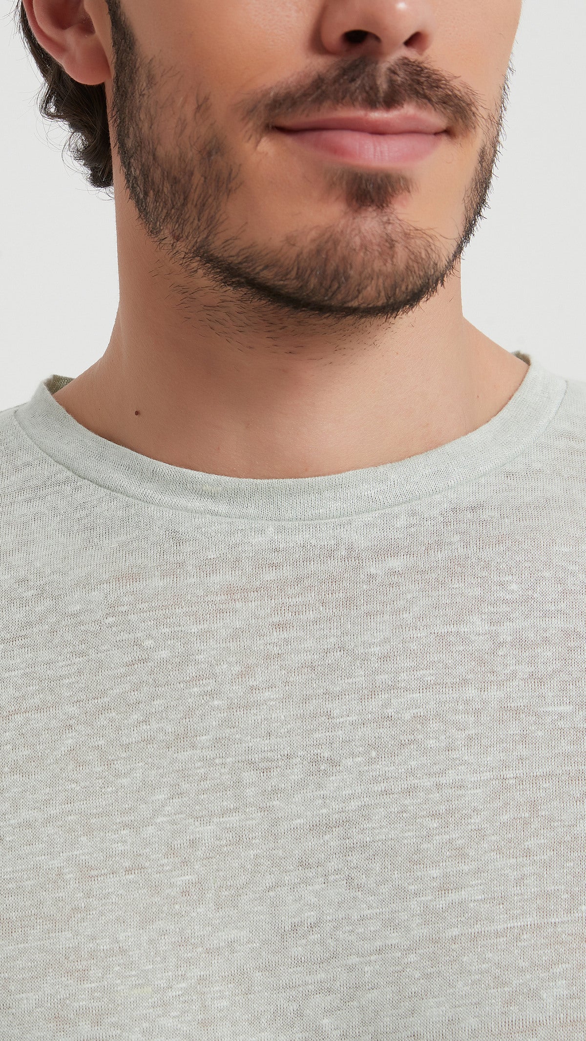 100% linen T-shirt