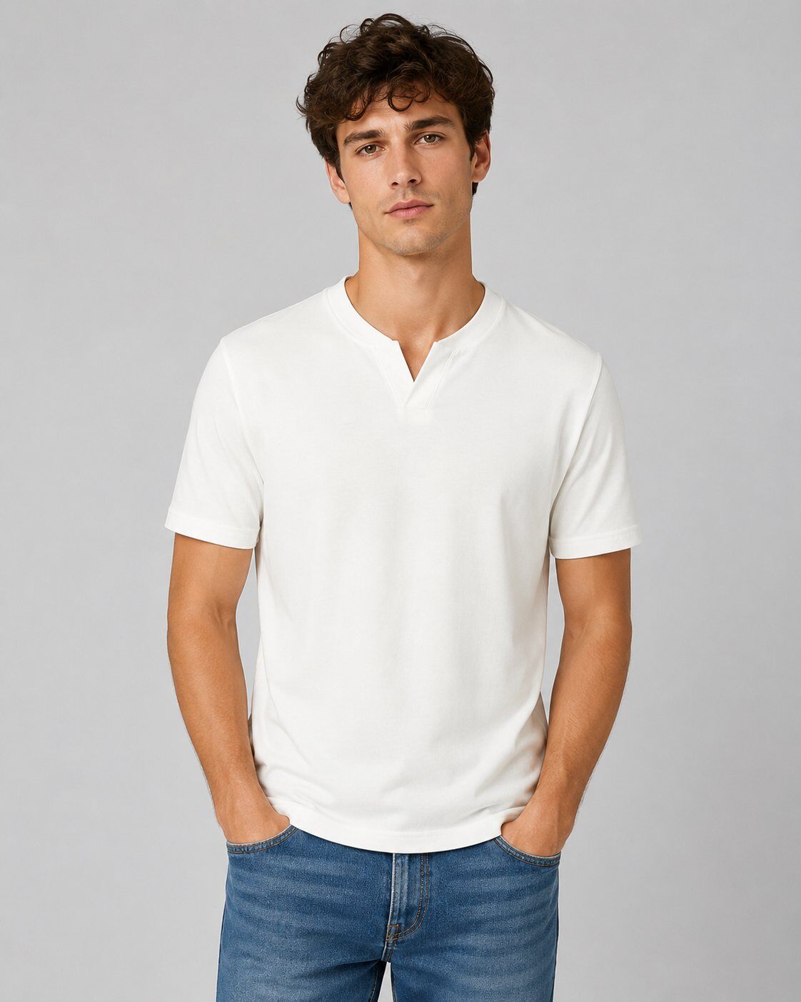 V-Neck Minimalist T-Shirt